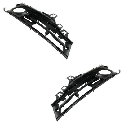 Rareelectrical - New Front Left And Front Right Fog Light Trim Compatible With Bmw 330I Xdrive Base 330E Iperformance - Image 2