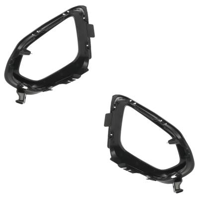 Rareelectrical - New Front Left And Front Right Fog Light Trim Compatible With Chevrolet Trailblazer Lt 3 Cyl 1.3L - Image 4