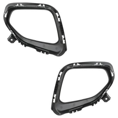 Rareelectrical - New Front Left And Front Right Fog Light Trim Compatible With Chevrolet Trailblazer Lt 3 Cyl 1.3L - Image 6