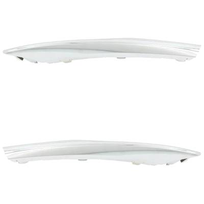 New Front Left And Front Right Grille Trim Compatible With Mercedes Benz S550 Base S600 Base