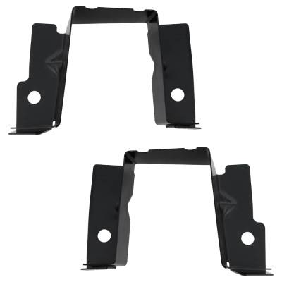 Rareelectrical - New Front Left And Front Right Bumper Bracket Compatible With Pontiac Grand Prix Gt2 Grand Prix Gt1 - Image 2