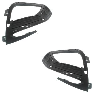 Rareelectrical - New Front Left And Front Right Fog Light Trim Compatible With Chevrolet Cruze Lt Cruze Premier - Image 2