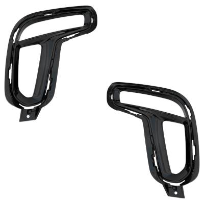 New Front Left And Front Right Fog Light Trim Compatible With Dodge Durango Special Service 8 Cyl