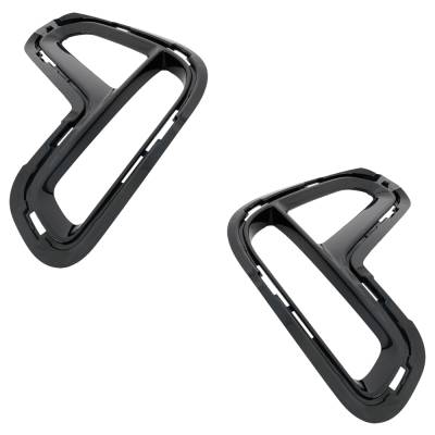 Rareelectrical - New Front Left And Front Right Fog Light Trim Compatible With Dodge Durango Pursuit 6 Cyl 3.6L - Image 3
