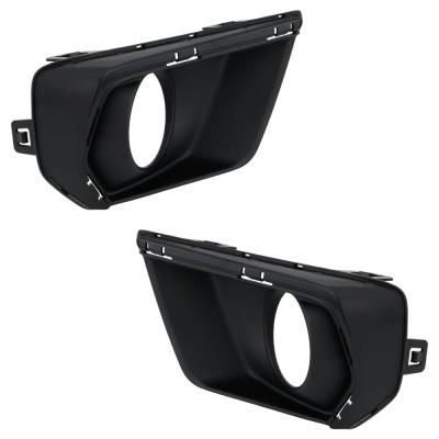Rareelectrical - New Front Left And Front Right Fog Light Trim Compatible With Chevrolet Colorado Z71 6 Cyl 3.6L - Image 3