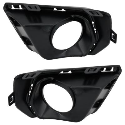 Rareelectrical - New Front Left And Front Right Fog Light Trim Compatible With Chevrolet Colorado Z71 6 Cyl 3.6L - Image 4