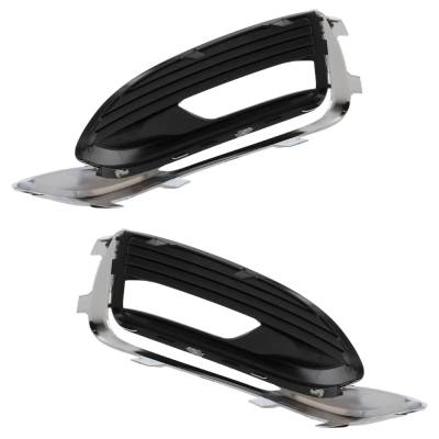 Rareelectrical - New Front Left And Front Right Fog Light Trim Compatible With Buick Enclave Base 6 Cyl 3.6L Enclave - Image 5