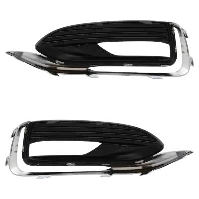 Rareelectrical - New Front Left And Front Right Fog Light Trim Compatible With Buick Enclave Base 6 Cyl 3.6L Enclave - Image 6