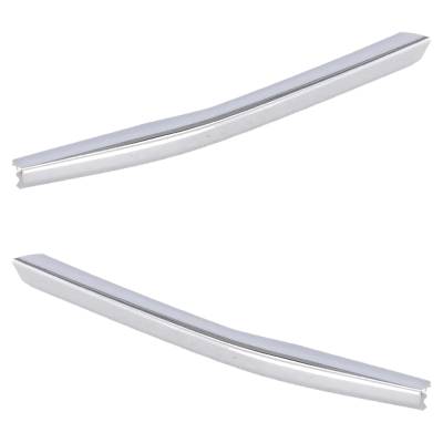 Rareelectrical - New Pair Of Grille Trim Compatible With Hyundai Accent Gl Accent L 2015-2017 By Hy1212103 Hy1213103 - Image 2