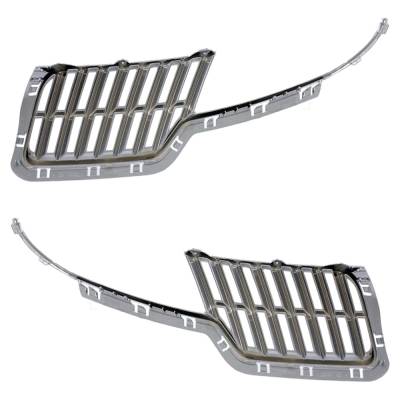 Rareelectrical - New Pair Of Grille Assembly Compatible With Lincoln Mkz Hybrid 4 Cyl 2.5L Mkz Base 6 Cyl 3.5L - Image 5