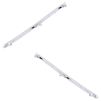 Rareelectrical - New Left Upper And Right Upper Grille Trim Compatible With Honda Accord Lx 4 Cyl 2.4L Accord Ex 4 - Image 4
