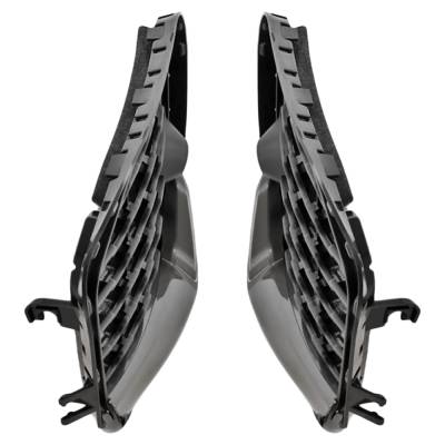Rareelectrical - New Pair Of Outer Grille Trim Compatible With Bmw X4 Xdrive35i 6 Cyl 3.0L X4 Xdrive28i 4 Cyl 2.0L - Image 2