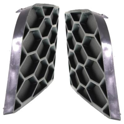 Rareelectrical - New Front Left And Front Right Fog Light Cover Compatible With Ford Mustang Bullitt 8 Cyl 4.6L - Image 3