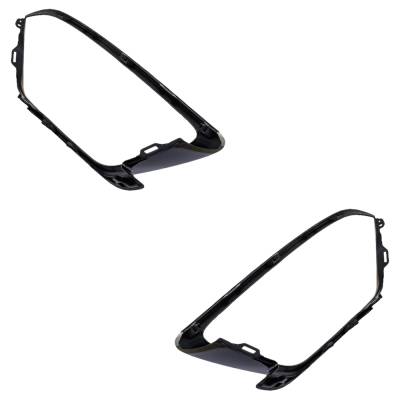 Rareelectrical - New Front Left And Front Right Fog Light Trim Compatible With Acura Tlx Base 4 Cyl 2.4L Tlx Base 6 - Image 6