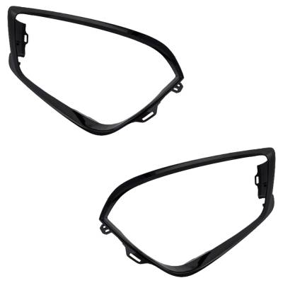 Rareelectrical - New Front Left And Front Right Fog Light Trim Compatible With Acura Tlx Base 6 Cyl 3.5L Tlx Base 4 - Image 2
