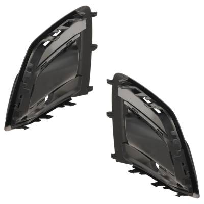 Rareelectrical - New Pair Of Fog Light Trim Compatible With Audi Q5 Premium Plus 4 Cyl 2.0L Q5 Progressiv 4 Cyl 2.0L - Image 4