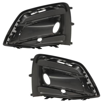 Rareelectrical - New Pair Of Fog Light Trim Compatible With Audi Q5 Premium Plus 4 Cyl 2.0L Q5 Progressiv 4 Cyl 2.0L - Image 5