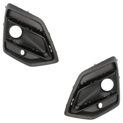 Rareelectrical - New Pair Of Fog Light Trim Compatible With Audi Q5 Progressiv 4 Cyl 2.0L Q5 Technik 4 Cyl 2.0L - Image 2