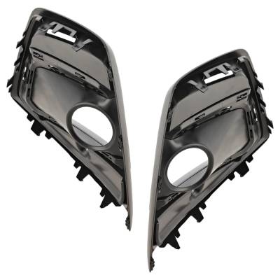 Rareelectrical - New Pair Of Fog Light Trim Compatible With Audi Q5 Premium Plus 4 Cyl 2.0L Q5 Prestige 4 Cyl 2.0L - Image 7
