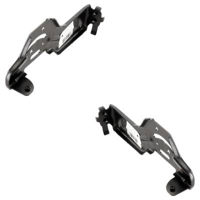 Rareelectrical - New Front Left And Front Right Bumper Bracket Compatible With Nissan Armada Se 8 Cyl 5.6L Titan Se 8 - Image 3