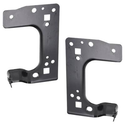 Rareelectrical - New Rear Left And Rear Right Bumper Bracket Compatible With Ford F-150 Stx 6 Cyl 2.7L F-150 Police - Image 5