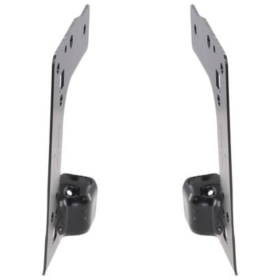 Rareelectrical - New Rear Left And Rear Right Bumper Bracket Compatible With Ford F-150 Stx 6 Cyl 2.7L F-150 Police - Image 8