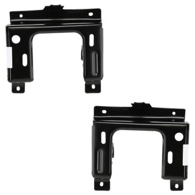 New Front Left And Front Right Bumper Bracket Compatible With Ford Lincoln F-150 Xl 6 Cyl 4.2L 2006