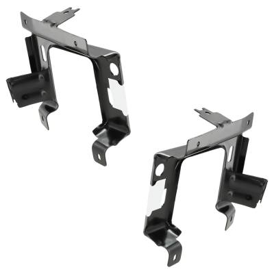 Rareelectrical - New Front Left And Front Right Bumper Bracket Compatible With Ford Lincoln F-150 Xlt 8 Cyl 5.4L - Image 4