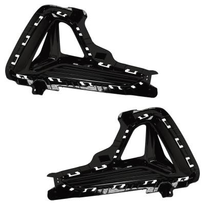 Rareelectrical - New Front Left And Front Right Fog Light Cover Compatible With Hyundai Sonata Limited Sonata Gl - Image 1