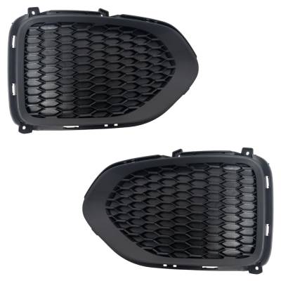 New Front Left And Front Right Fog Light Cover Compatible With Kia Sorento Lx 4 Cyl 2.4L Sorento Sx