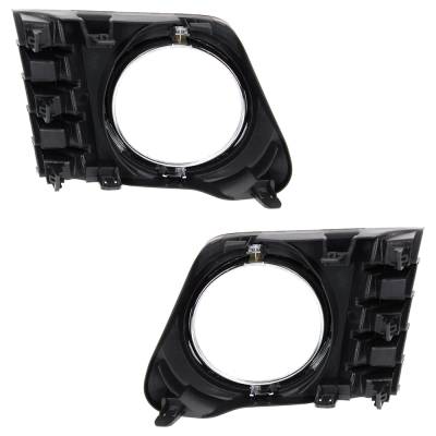 Rareelectrical - New Front Left And Front Right Fog Light Trim Compatible With Toyota Prius V Two Prius V Five - Image 5