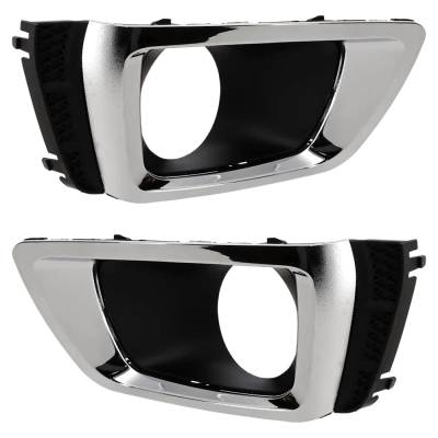 New Front Left And Front Right Fog Light Trim Compatible With Subaru Forester 2.0Xt Touring Forester