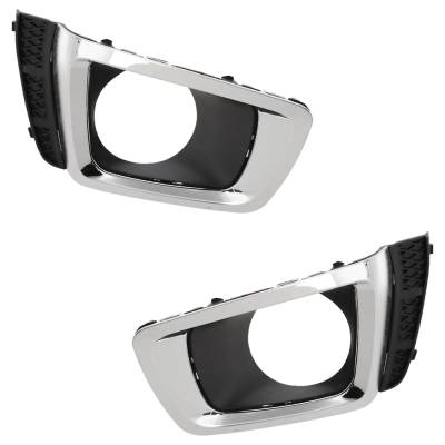 Rareelectrical - New Front Left And Front Right Fog Light Trim Compatible With Subaru Forester 2.0Xt Touring Forester - Image 2