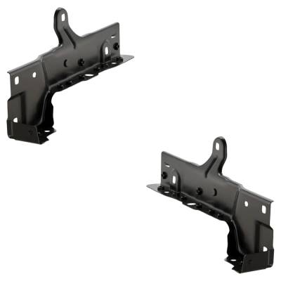 Rareelectrical - New Pair Of Headlight Bracket Compatible With Cadillac Chevrolet Gmc Tahoe High Country 8 Cyl 6.2L - Image 4