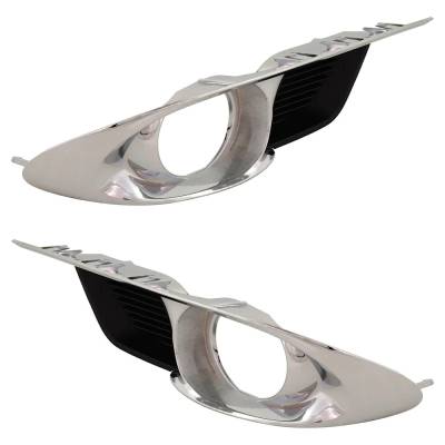 Rareelectrical - New Front Left And Front Right Fog Light Trim Compatible With Toyota Avalon Base Avalon Limited - Image 2