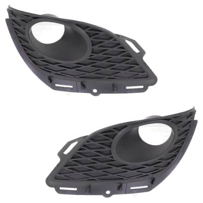New Front Left And Front Right Fog Light Trim Compatible With Toyota Matrix Base 4 Cyl 1.8L Matrix