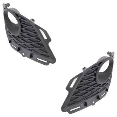Rareelectrical - New Front Left And Front Right Fog Light Trim Compatible With Toyota Matrix Base 4 Cyl 1.8L Matrix - Image 2