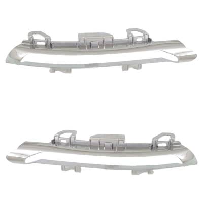 Rareelectrical - New Front Left And Front Right Fog Light Trim Compatible With Mercedes Benz Cls550 4Matic 8 Cyl 4.7L - Image 4