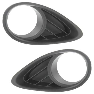 New Front Left And Front Right Fog Light Trim Compatible With Infiniti Fx50 Base 8 Cyl 5.0L Fx35
