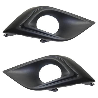 New Front Left And Front Right Fog Light Trim Compatible With Nissan Murano Platinum 6 Cyl 3.5L