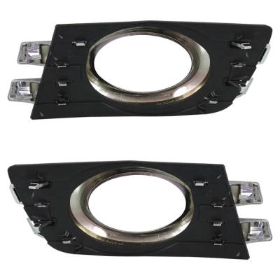 Rareelectrical - New Front Left And Front Right Fog Light Trim Compatible With Mercedes Benz Gl550 Base 8 Cyl 5.5L - Image 5