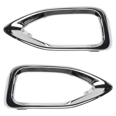 New Front Left And Front Right Fog Light Trim Compatible With Lexus Nx300h Base Nx200t Base
