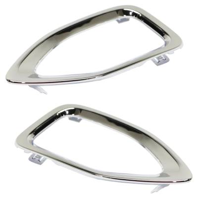 Rareelectrical - New Front Left And Front Right Fog Light Trim Compatible With Lexus Nx300h Base Nx200t Base - Image 3