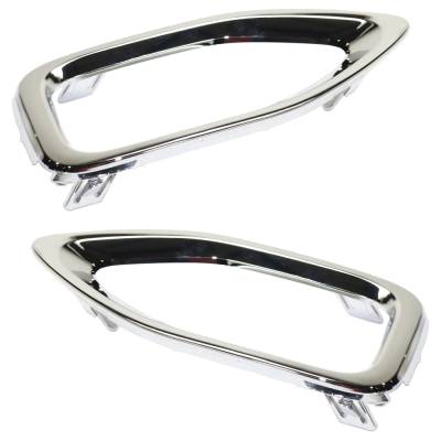 Rareelectrical - New Front Left And Front Right Fog Light Trim Compatible With Lexus Nx300h Base Nx200t Base - Image 4