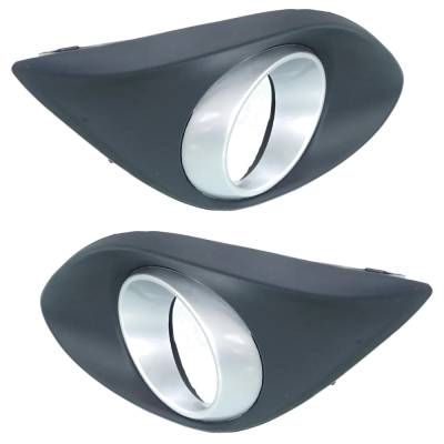Rareelectrical - New Front Left And Front Right Fog Light Trim Compatible With Mazda 2 Gx 2 Sport 2011-2014 By - Image 3