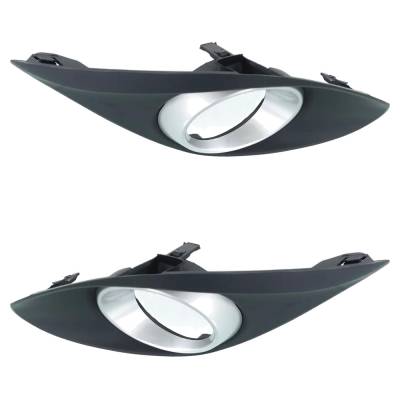Rareelectrical - New Front Left And Front Right Fog Light Trim Compatible With Mazda 2 Gx 2 Yozora 2011-2014 By - Image 4