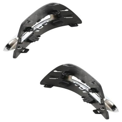Rareelectrical - New Front Left And Front Right Fog Light Trim Compatible With Mercedes Benz C250 Sport 4 Cyl 1.8L - Image 4