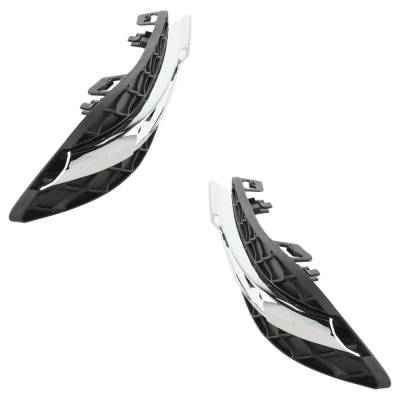 Rareelectrical - New Front Left And Front Right Fog Light Trim Compatible With Mercedes Benz C250 Sport 4 Cyl 1.8L - Image 8