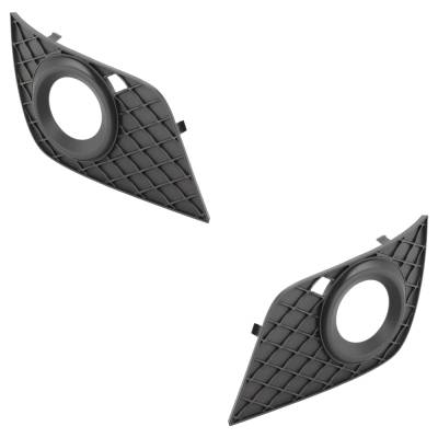 New Front Left And Front Right Fog Light Trim Compatible With Mercedes Benz Ml450 Hybrid 4Matic