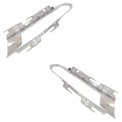 Rareelectrical - New Front Left And Front Right Fog Light Trim Compatible With Mercedes Benz Cls550 Base 8 Cyl 4.7L - Image 2